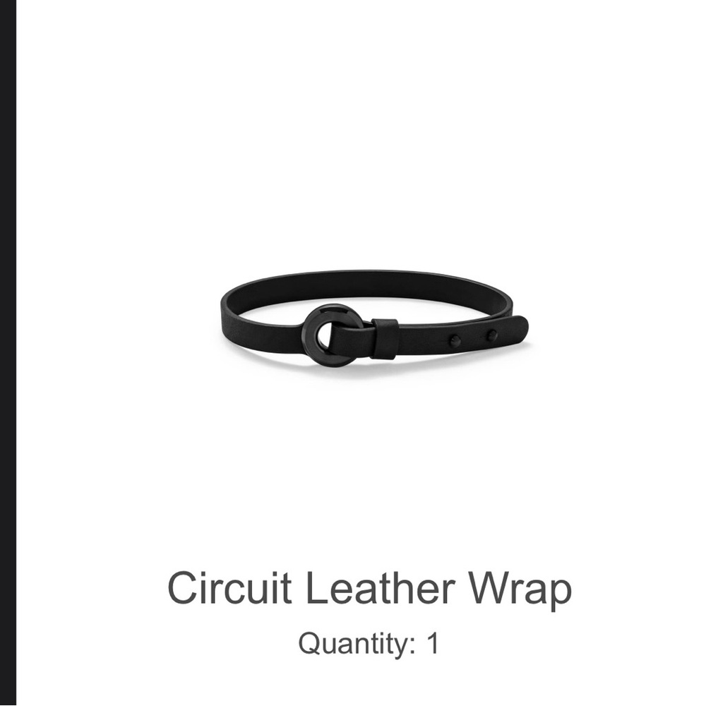 MVMT circuit leather wrap